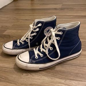 Navy Blue Converse All Star